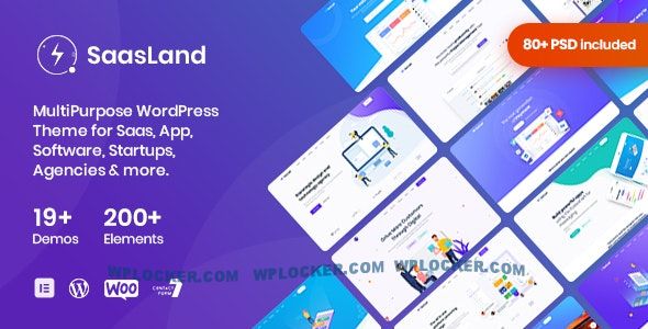 SaasLand v3.7.8 – MultiPurpose Theme for Saas & Startup