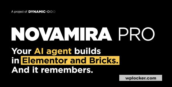 Novamira Pro v1.3.1 – Your AI agent builds inside your WordPress