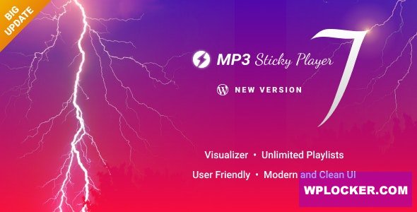 MP3 Sticky Player v9.0 – WordPress Plugin
