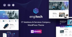 Engitech v1.9.1 – IT Solutions & Services WordPress Theme