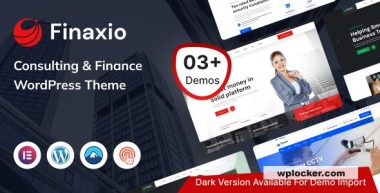 Finaxio v2.0.1 – Consulting & Finance WordPress Theme