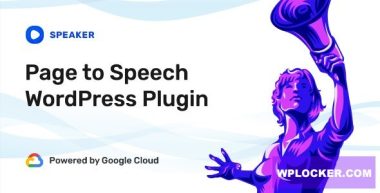 Speaker v4.1.11 – Page to Speech Plugin for WordPress