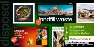 Disposal v1.0 – Waste Removal & Recycling WordPress Theme