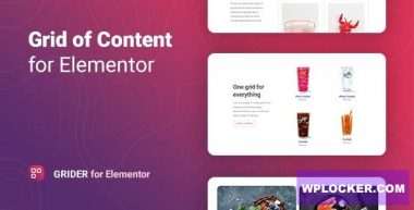 Grider v1.0.8 – Grid of Content and Products for Elementor