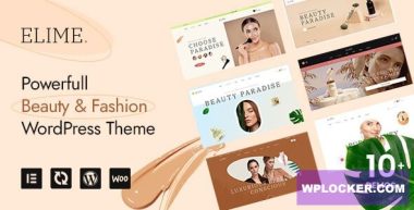 Elime v1.0.7 – Multipurpose Cosmetics & Fashion WordPress Theme