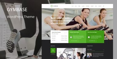 GymBase v16.1 – Responsive Gym Fitness WordPress Theme