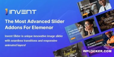 Invent Slider for Elementor v1.0.9