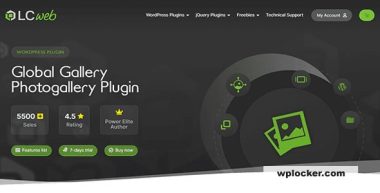 Global Gallery v10.0.5 – WordPress Responsive Gallery