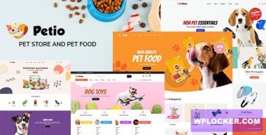 Petio v1.3.5 – Pet Store WooCommerce WordPress Theme