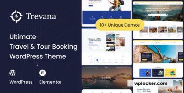 Trevana v1.0.4 – Travel & Tour Booking WordPress Theme