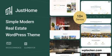 Justhome v1.0.20 – Real Estate WordPress Theme