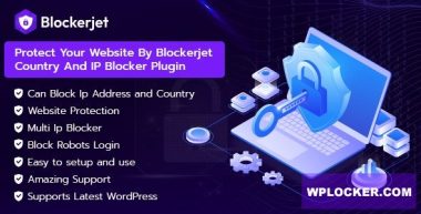 Blockerjet v1.0.1 – IP and Country Blocking WordPress Plugin