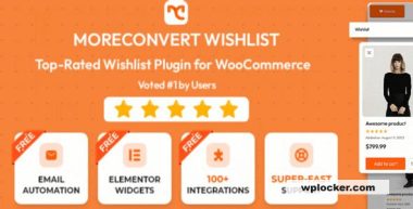 MoreConvert Wishlist for WooCommerce Premium v1.9.11