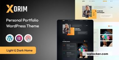 Xorim v1.0 – Personal Portfolio & Resume WordPress Theme
