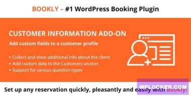 Bookly Customer Information (Add-on) v4.0