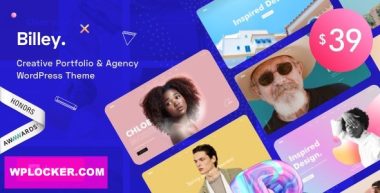 Billey v2.2.2 – Creative Portfolio & Agency WordPress Theme