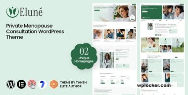Elune v1.0.0 – Private Menopause Consultation & Midlife Wellness WordPress Theme
