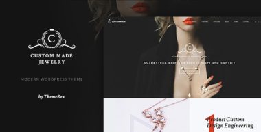 Custom Made v1.1.20 – Jewelry Manufacturer and Store WordPress Theme