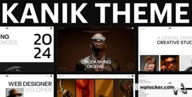 Kanik v1.0.2 – Minimal Digital Agency WordPress Theme