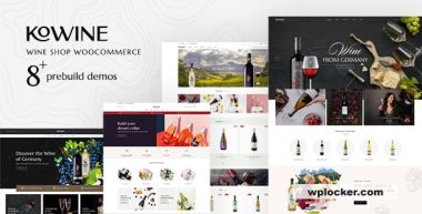 Kowine v1.3.2 – Wine Store WordPress Theme