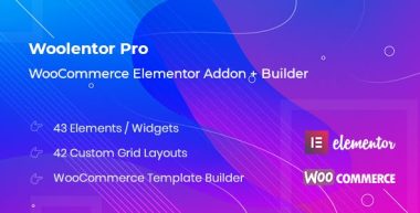 WooLentor Pro v2.8.2 – WooCommerce Elementor Addons