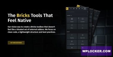 Bricksforge v3.1.8.6 – The Bricks Tools that feel native