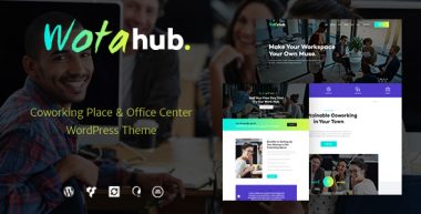 WotaHub v1.2.3 – Coworking Space WordPress Theme
