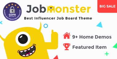 Jobmonster v4.8.6 – Job Board WordPress Theme