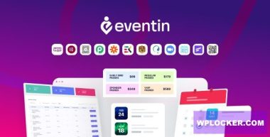WP Eventin v4.1.13 – Events Manager & Tickets Selling Plugin for WooCommerce