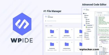 WPIDE Premium v3.5.6 – File Manager & Code Editor