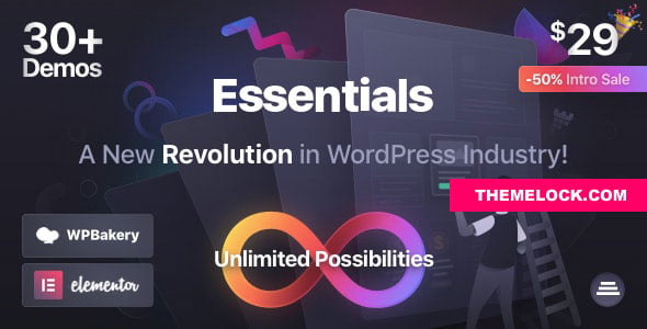 Essentials v3.0.5 – Multipurpose WordPress Theme