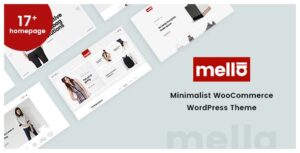 Mella v1.2.24 – Minimalist Ajax WooCommerce WordPress Theme