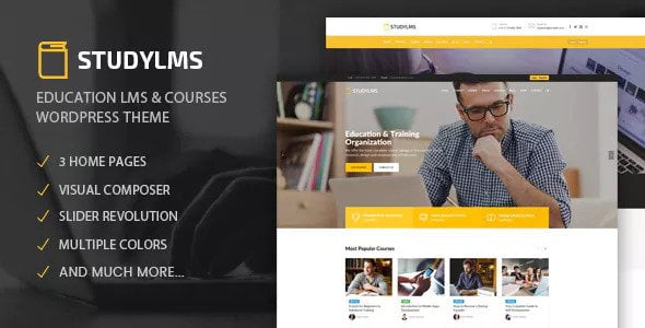 Studylms v1.25 – Education LMS & Courses Theme