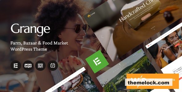 Grange v1.0 – Farm, Bazaar & Food Market WordPress Theme