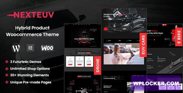 NextEuv v1.0.3 – EV Shop, Single Product Store