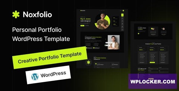 Noxfolio v1.0.1 – Personal Portfolio Resume WordPress Theme