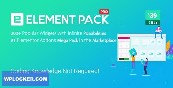 Element Pack v7.7.1  – Addon for Elementor Page Builder WordPress Plugin  nulled