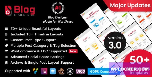 Blog Designer PRO for WordPress v3.4.6