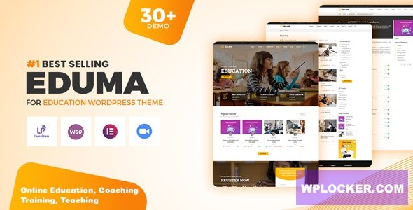 Eduma v5.4.1 – Education WordPress Theme  nulled