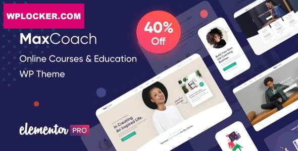 MaxCoach v2.8.4 – Online Courses & Education WP Theme