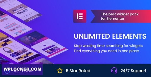 Unlimited Elements for Elementor Page Builder v1.5.92  nulled