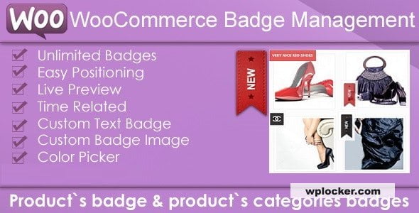 WooCommerce Products Badge Management v5.1