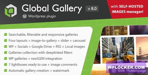 Global Gallery v8.7.1 – WordPress Responsive Gallery