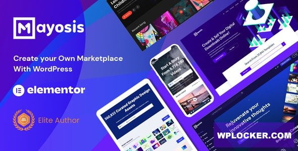 Mayosis v4.5.7 – Digital Marketplace WordPress Theme
