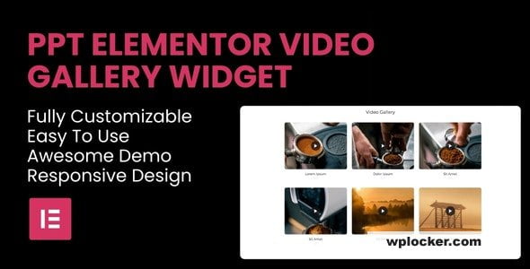 PPT – Video Gallery Elementor Widget v1.0