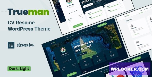 Trueman v1.2.2 – Resume WordPress Theme