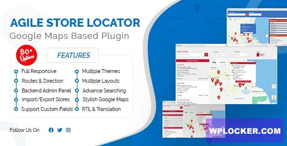 Store Locator (Google Maps) For WordPress v4.9.18  nulled