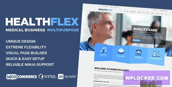 HEALTHFLEX v2.7.5 – Medical Health WordPress Theme