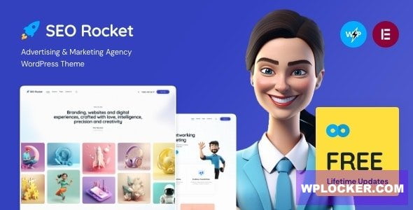 Seo Rocket v2.4 – Advertising & Marketing WordPress Theme