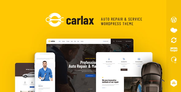 Carlax v1.0.9 – Car Parts Store & Auto Service Theme